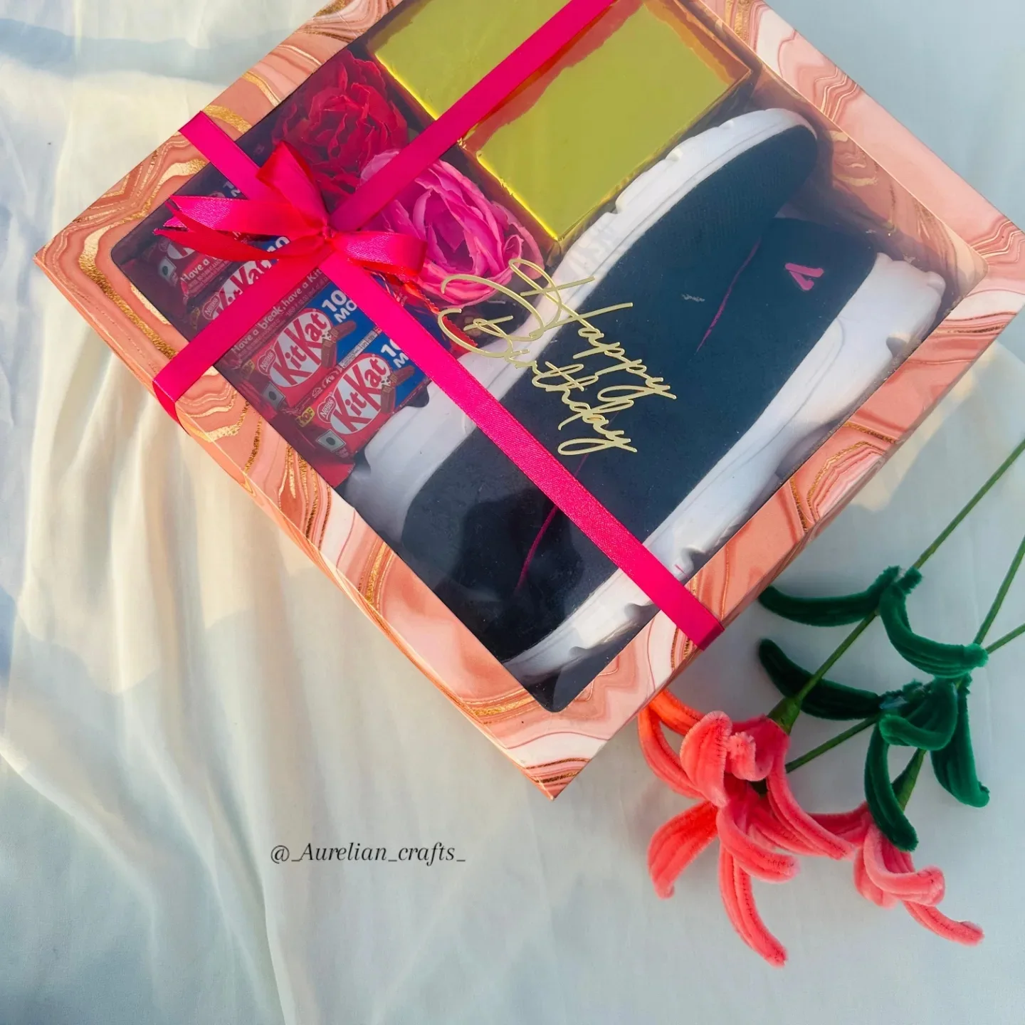 Customized Luxury Birthday Sneaker Hamper